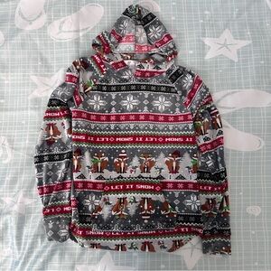 Ugly Christmas sweater hoodie